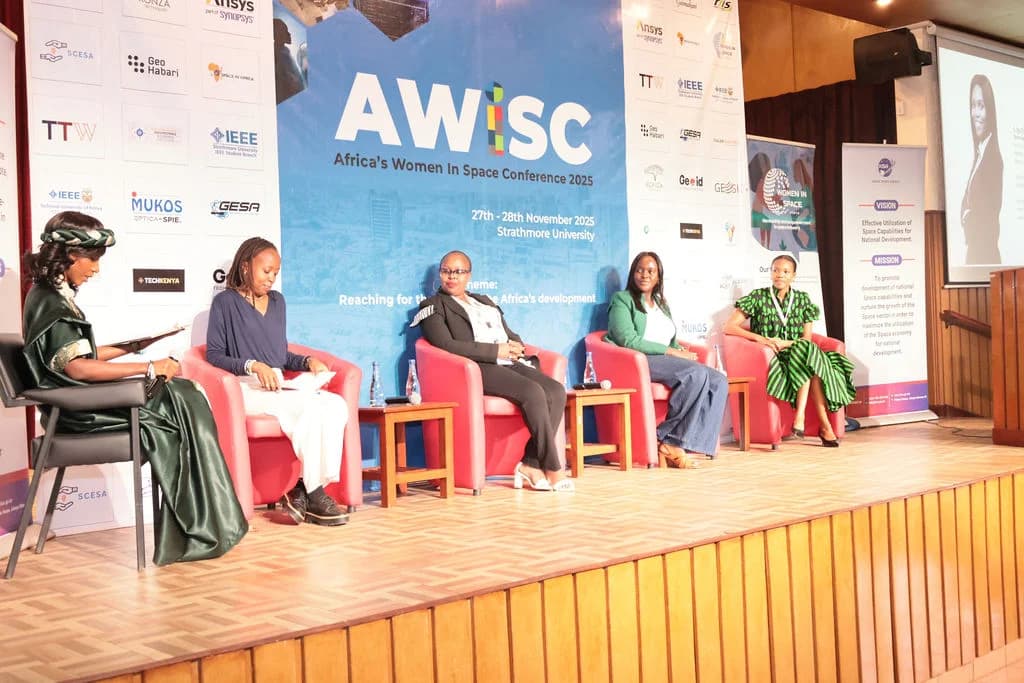 Agency leaders on a panel at a past conference